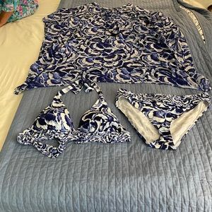 Tommy Bahama 3 pc swimsuit